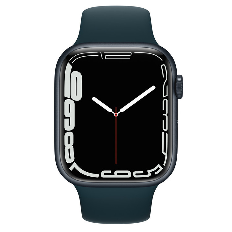 محصول نمونه تستی ساعت هوشمند اپل واچ سری 7 مدل 45mm Aluminum Case with Sport silicone Band